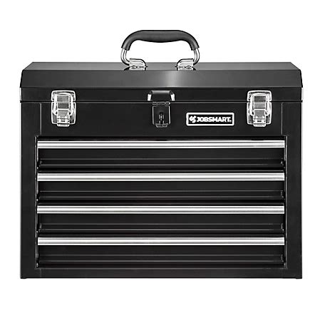 jssmst portable steel tool box|JobSmart 20.5 in. x 8.7 in. 4.